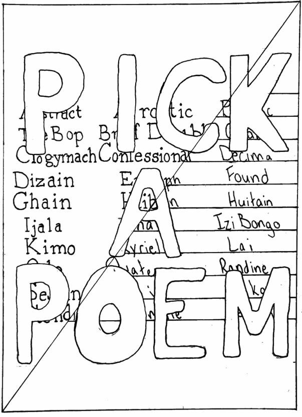 Cover of Pick A Poem by Kevin Tracy, Jr.